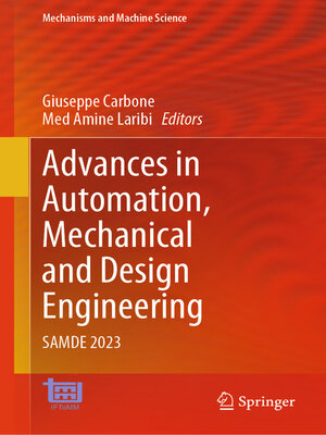 cover image of Advances in Automation, Mechanical and Design Engineering